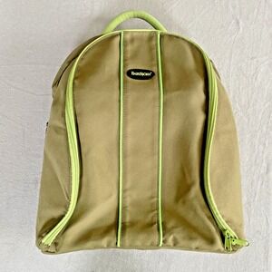 Baby Bjorn‎ Active Diaper Bag Backpack Insulated Pockets Padded Strap Green